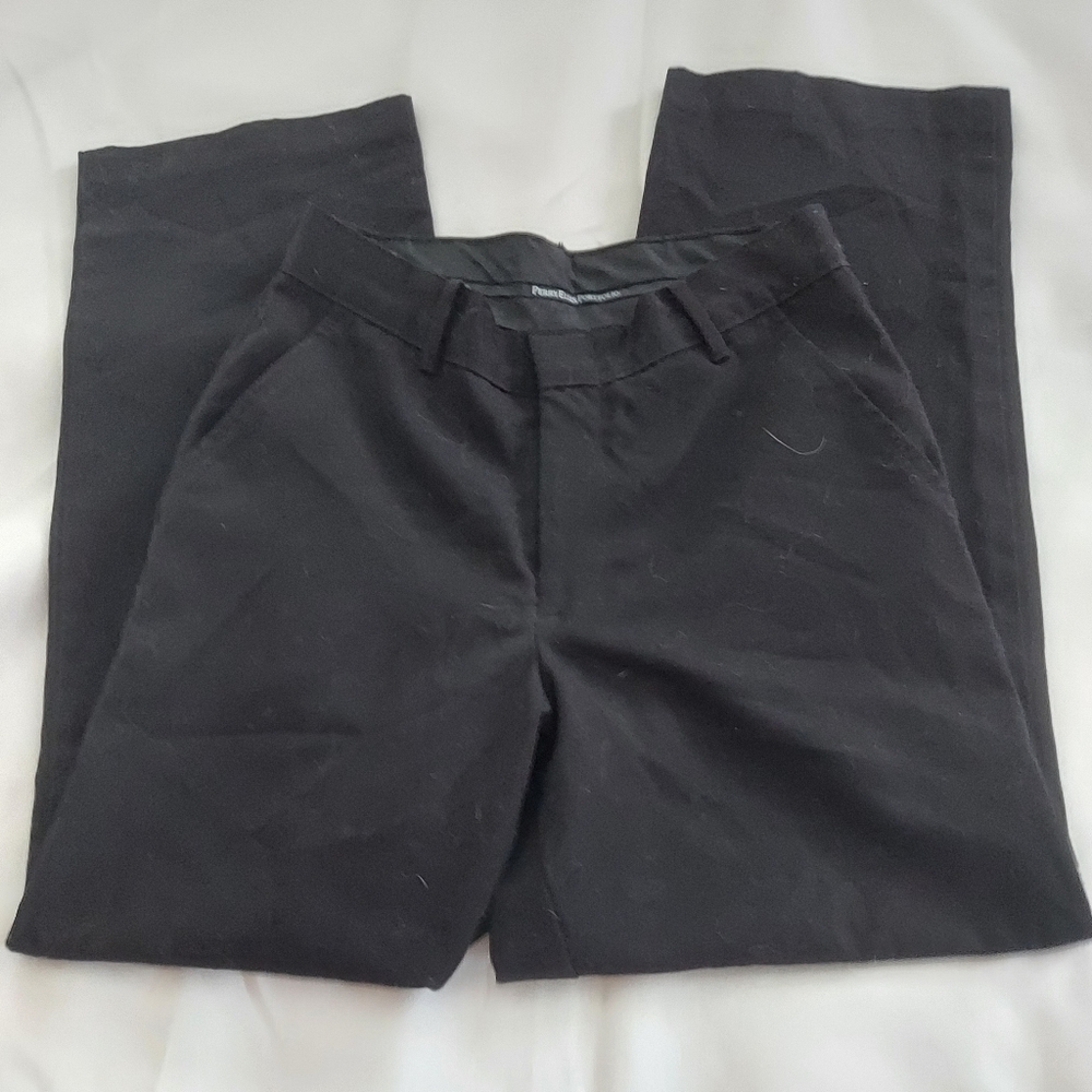 Perry Ellis Portfolio Slacks Boy Size 10 Black - Picture 2 of 5